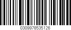 Código de barras (EAN, GTIN, SKU, ISBN): '0309978535126'