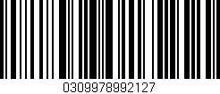 Código de barras (EAN, GTIN, SKU, ISBN): '0309978992127'
