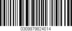 Código de barras (EAN, GTIN, SKU, ISBN): '0309979824014'
