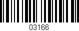 Código de barras (EAN, GTIN, SKU, ISBN): '03166'