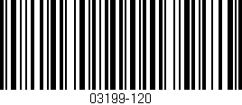 Código de barras (EAN, GTIN, SKU, ISBN): '03199-120'
