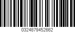 Código de barras (EAN, GTIN, SKU, ISBN): '0324879452662'