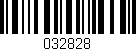 Código de barras (EAN, GTIN, SKU, ISBN): '032828'