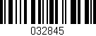 Código de barras (EAN, GTIN, SKU, ISBN): '032845'