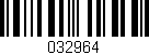 Código de barras (EAN, GTIN, SKU, ISBN): '032964'