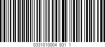 Código de barras (EAN, GTIN, SKU, ISBN): '0331010004_931_1'