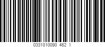 Código de barras (EAN, GTIN, SKU, ISBN): '0331010090_462_1'