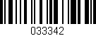 Código de barras (EAN, GTIN, SKU, ISBN): '033342'