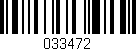 Código de barras (EAN, GTIN, SKU, ISBN): '033472'