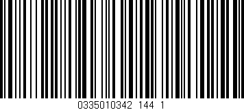 Código de barras (EAN, GTIN, SKU, ISBN): '0335010342_144_1'