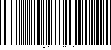 Código de barras (EAN, GTIN, SKU, ISBN): '0335010373_123_1'