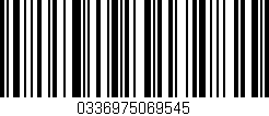 Código de barras (EAN, GTIN, SKU, ISBN): '0336975069545'