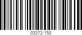 Código de barras (EAN, GTIN, SKU, ISBN): '03372-150'