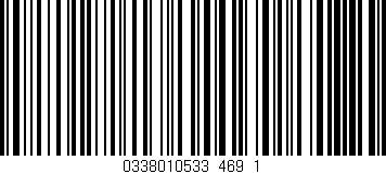 Código de barras (EAN, GTIN, SKU, ISBN): '0338010533_469_1'