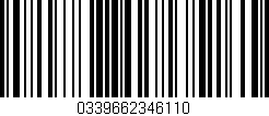 Código de barras (EAN, GTIN, SKU, ISBN): '0339662346110'