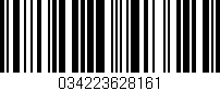 Código de barras (EAN, GTIN, SKU, ISBN): '034223628161'