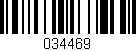 Código de barras (EAN, GTIN, SKU, ISBN): '034469'