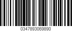 Código de barras (EAN, GTIN, SKU, ISBN): '0347893069890'