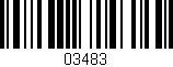 Código de barras (EAN, GTIN, SKU, ISBN): '03483'