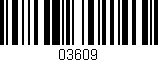 Código de barras (EAN, GTIN, SKU, ISBN): '03609'