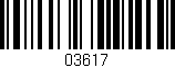 Código de barras (EAN, GTIN, SKU, ISBN): '03617'