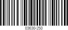 Código de barras (EAN, GTIN, SKU, ISBN): '03630-250'