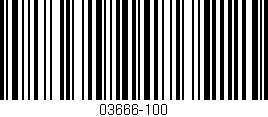 Código de barras (EAN, GTIN, SKU, ISBN): '03666-100'