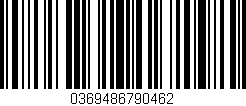 Código de barras (EAN, GTIN, SKU, ISBN): '0369486790462'