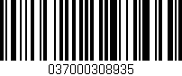 Código de barras (EAN, GTIN, SKU, ISBN): '037000308935'