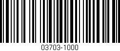 Código de barras (EAN, GTIN, SKU, ISBN): '03703-1000'