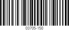 Código de barras (EAN, GTIN, SKU, ISBN): '03705-150'