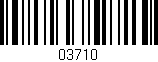 Código de barras (EAN, GTIN, SKU, ISBN): '03710'
