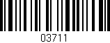 Código de barras (EAN, GTIN, SKU, ISBN): '03711'