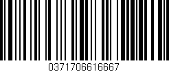 Código de barras (EAN, GTIN, SKU, ISBN): '0371706616667'