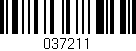 Código de barras (EAN, GTIN, SKU, ISBN): '037211'