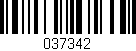 Código de barras (EAN, GTIN, SKU, ISBN): '037342'