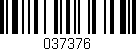 Código de barras (EAN, GTIN, SKU, ISBN): '037376'