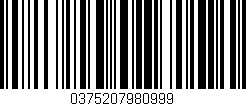 Código de barras (EAN, GTIN, SKU, ISBN): '0375207980999'