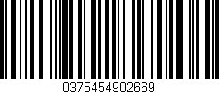 Código de barras (EAN, GTIN, SKU, ISBN): '0375454902669'