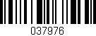 Código de barras (EAN, GTIN, SKU, ISBN): '037976'