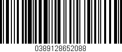 Código de barras (EAN, GTIN, SKU, ISBN): '0389128652088'