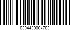 Código de barras (EAN, GTIN, SKU, ISBN): '0394433084783'