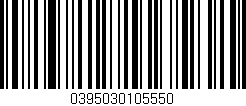 Código de barras (EAN, GTIN, SKU, ISBN): '0395030105550'