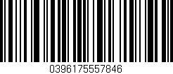 Código de barras (EAN, GTIN, SKU, ISBN): '0396175557846'