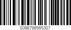 Código de barras (EAN, GTIN, SKU, ISBN): '0398798565307'