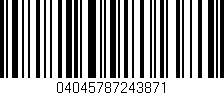 Código de barras (EAN, GTIN, SKU, ISBN): '04045787243871'
