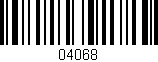 Código de barras (EAN, GTIN, SKU, ISBN): '04068'
