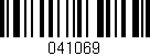 Código de barras (EAN, GTIN, SKU, ISBN): '041069'