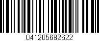 Código de barras (EAN, GTIN, SKU, ISBN): '041205682622'