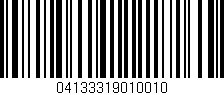 Código de barras (EAN, GTIN, SKU, ISBN): '04133319010010'